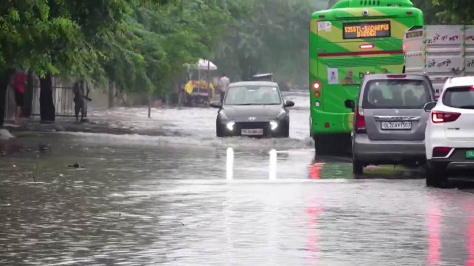 Heavy Rain Lashes Delhi-NCR, More Showers Forecast Till Friday