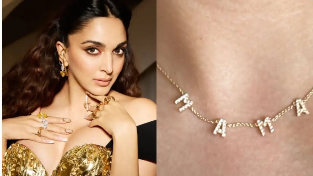 New Mom Kiara Advani Wore A Necklace With "Mama" On It. See Pic