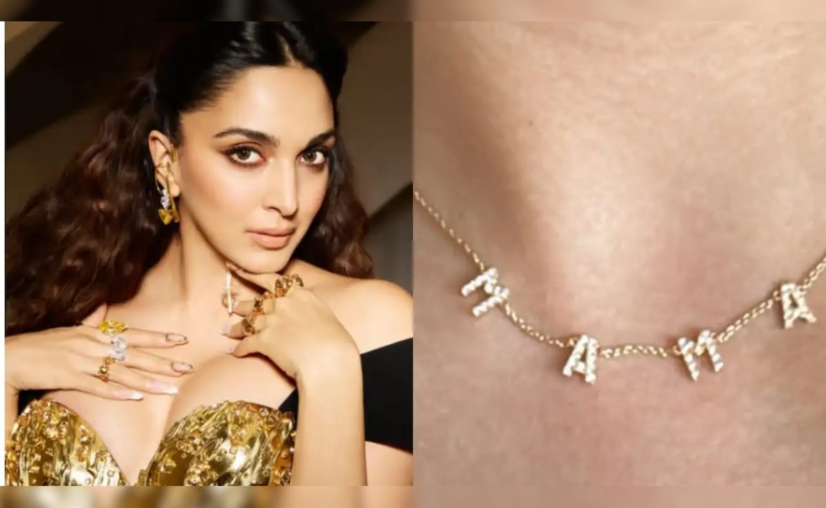New Mom Kiara Advani Wore A Necklace With "Mama" On It. See Pic