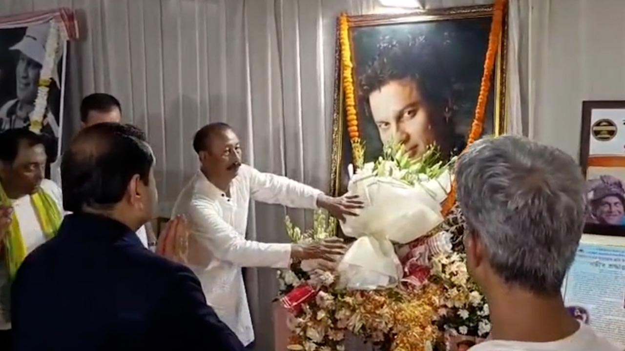 Gautam Adani Visits Zubeen Garg's Home In Guwahati To Pay Homage