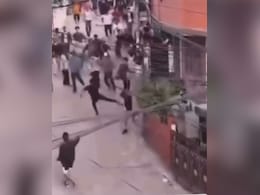 Video: Nepal Finance Minister Chased Through Street, Kicked, Thrashed Video: Nepal Finance Minister Chased Through Street, Kicked, Thrashed