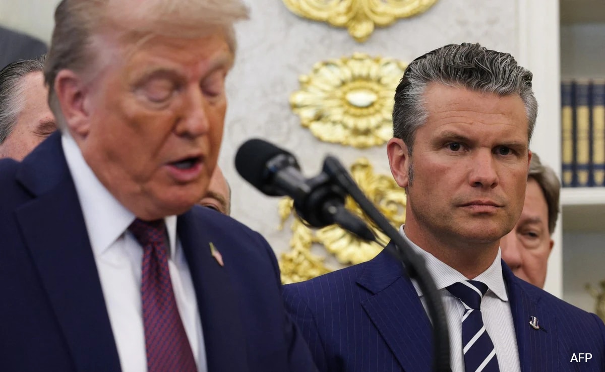 Trump To Rebrand Pentagon As 'Department Of War'