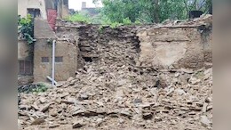 Rajasthan rain: किशनगढ़ में बारिश का कहर, शहर में भरभराकर गिरी दीवार; प्रशासन ने जारी की अपील