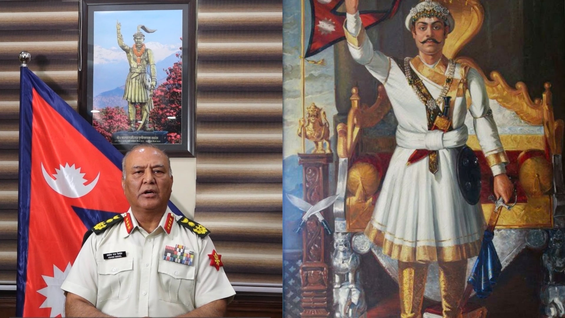 Why Portrait Of Former Nepal King Behind Army Chief Draws Attention
