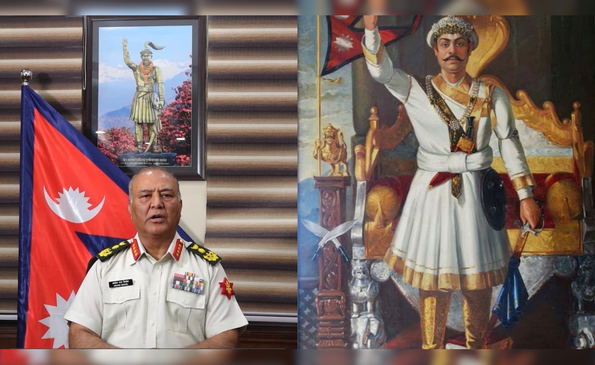 Why Portrait Of Former Nepal King Behind Army Chief Is Drawing Attention