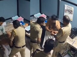 Massive Row In Kerala After CCTV Shows Cops Thrashing Congress Worker Massive Row In Kerala After CCTV Shows Cops Thrashing Congress Worker