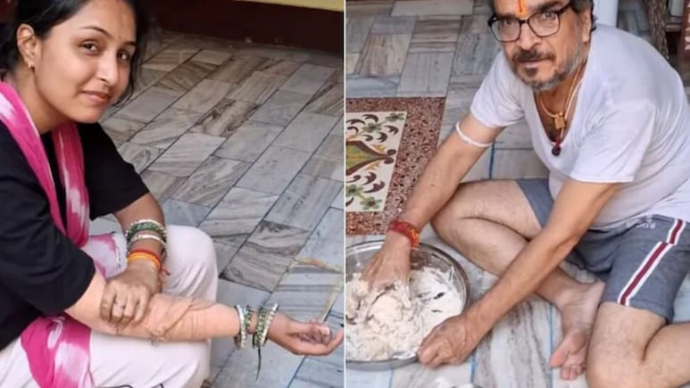 आजारी पडलेल्या सुनेला सासऱ्याने पीठ मळून दिलं, मुलाने पाहिलं अन् असं काही केलं..Video पाहून सर्वच झाले थक्क!