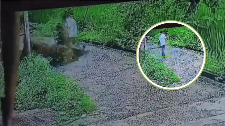 ढह गई दीवार और दब गया इंजीनियर... CCTV में कैद हुआ दर्दनाक मौत का हादसा