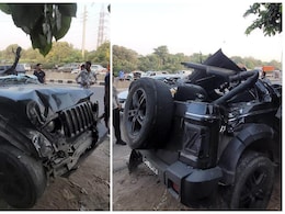 न छत बची, न दरवाजे... एक झटके में कबाड़ बन गई थार, गुरुग्राम हादसे की तस्वीरें देख दिल दहल उठेगा! न छत बची, न दरवाजे... एक झटके में कबाड़ बन गई थार, गुरुग्राम हादसे की तस्वीरें देख दिल दहल उठेगा!