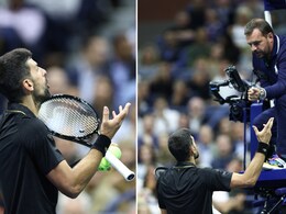 Watch: Novak Djokovic Loses Cool After Chair Umpire Fails To Control Crowd Behaviour At US Open