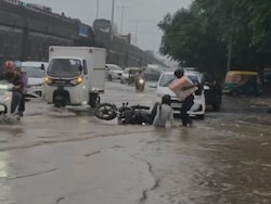 Heavy Rain Leads To Severe Waterlogging In Delhi, Gurugram