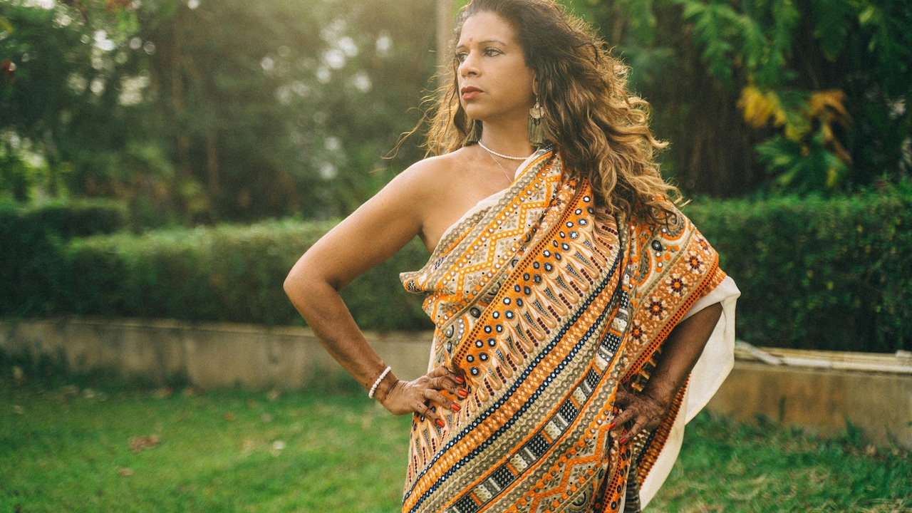 Think about the weather when deciding between embroidered and sequinned sarees