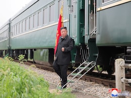 In Rare Foreign Visit, North Korea's Kim Uses Bulletproof Train To Enter China In Rare Foreign Visit, North Korea's Kim Uses Bulletproof Train To Enter China