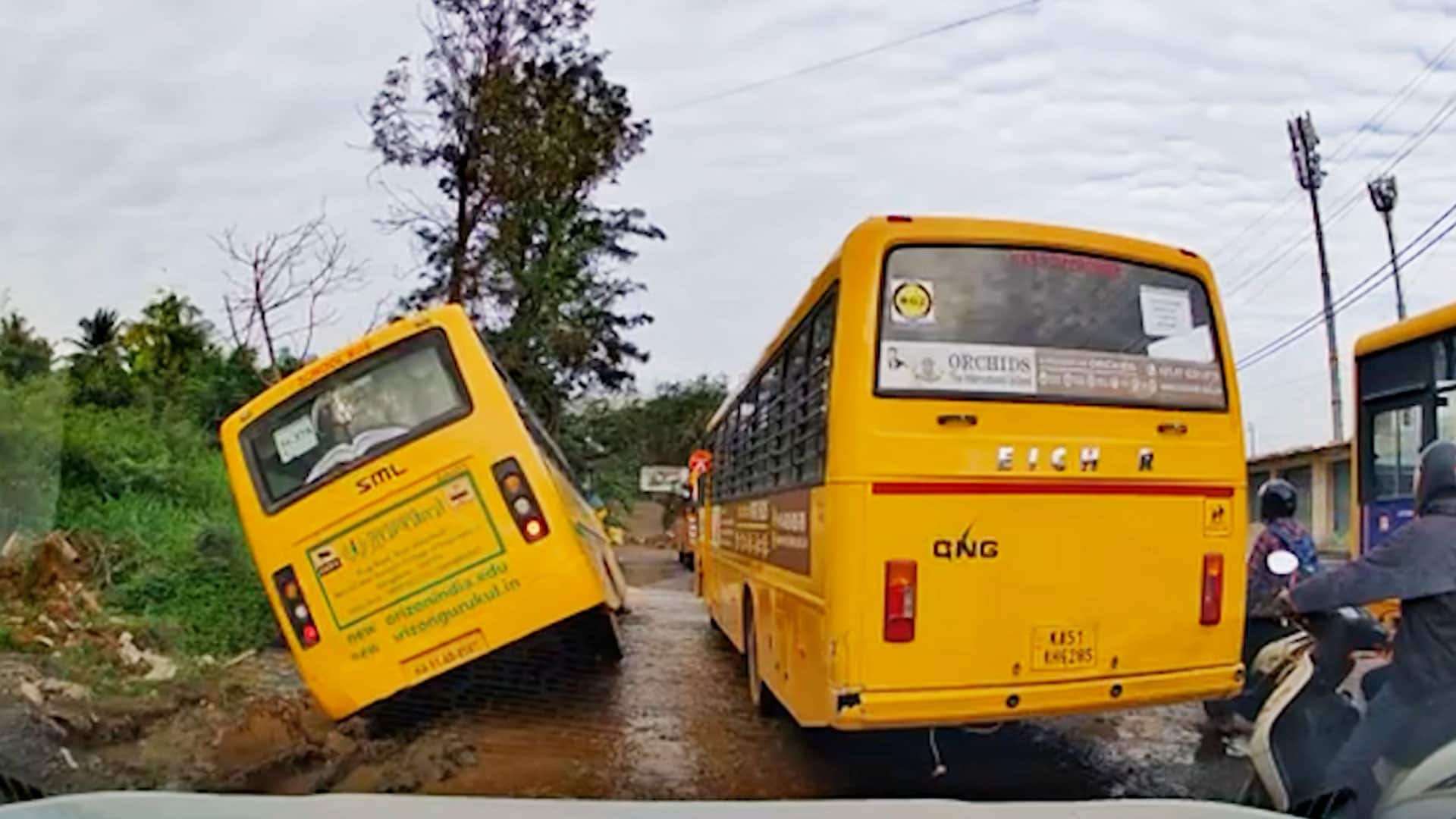 Video: NDTV Report Sparks Action: Dangerous Bengaluru Road Barricaded After Near Mishap