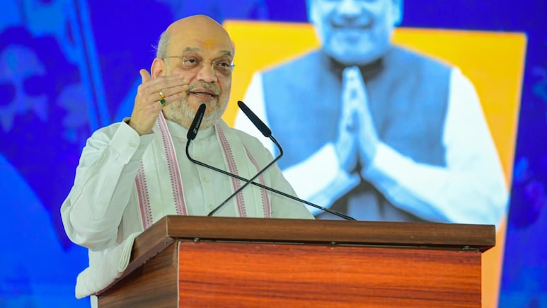 जोधपुर दौरे पर रहे गृहमंत्री अमित शाह, नेत्रहीन महाविद्यालय के नए भवन का किया शिलान्यास 