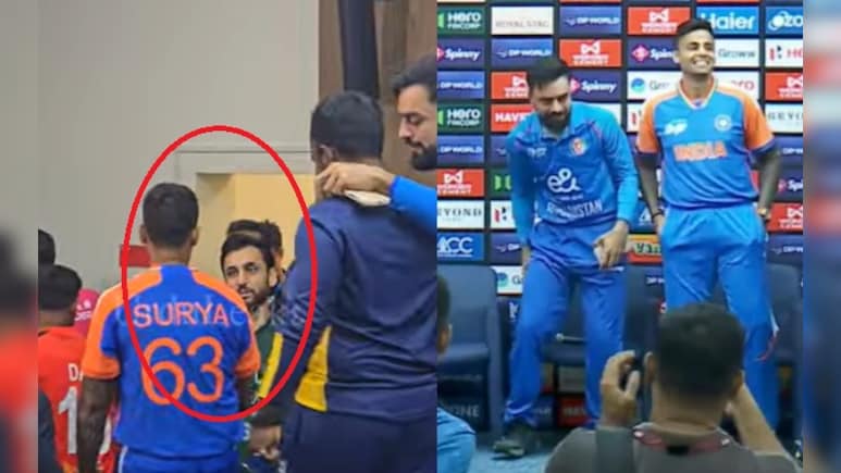 Asia Cup 2025 : जब भारतीय कप्तान सूर्यकुमार यादव का हुआ पाकिस्तानी कप्तान से आमना-सामना, ऐसा था रिएक्शन