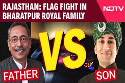 This Flag Or That? Father Versus Son In Bharatpur Royal Family Dispute This Flag Or That? Father Versus Son In Bharatpur Royal Family Dispute
