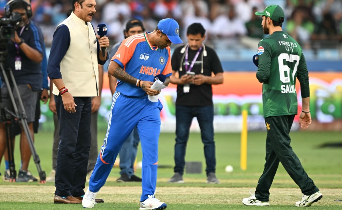 Suryakumar Yadav, Salman Ali Agha Reignite Row, Do Not Shake Hands At Toss During India-Pakistan Rematch | Cricket News