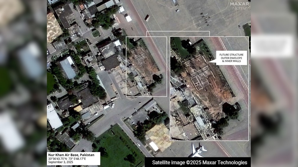Pics: Pak Rebuilds Nur Khan Base Section Destroyed By India During Op Sindoor Pics: Pak Rebuilds Nur Khan Base Section Destroyed By India During Op Sindoor