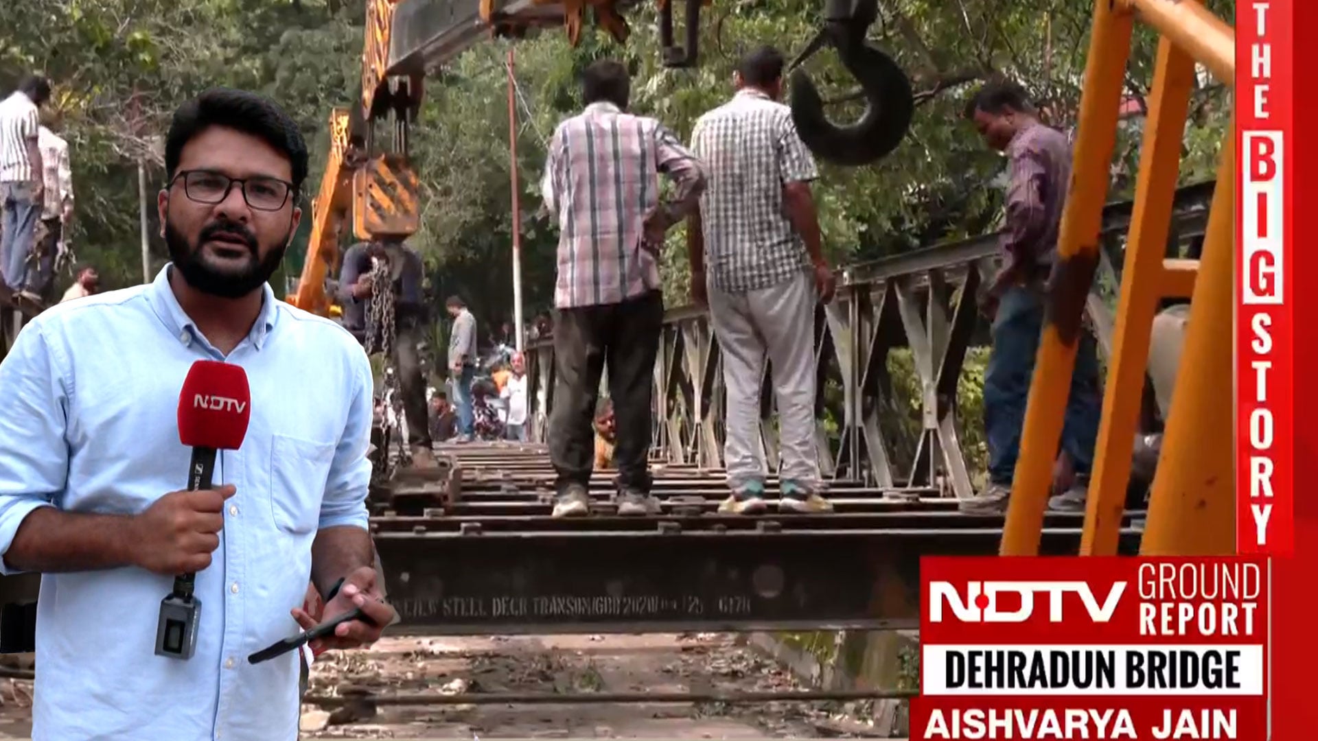Dehradun-Mussoorie Road Severed By Floods, Repair On War Footing