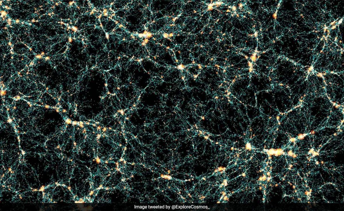 Flagship 2 universe simulation image