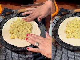 Viral Recipe: Woman Makes Unique 'Khichdi Paratha', Internet Loves It Viral Recipe: Woman Makes Unique 'Khichdi Paratha', Internet Loves It