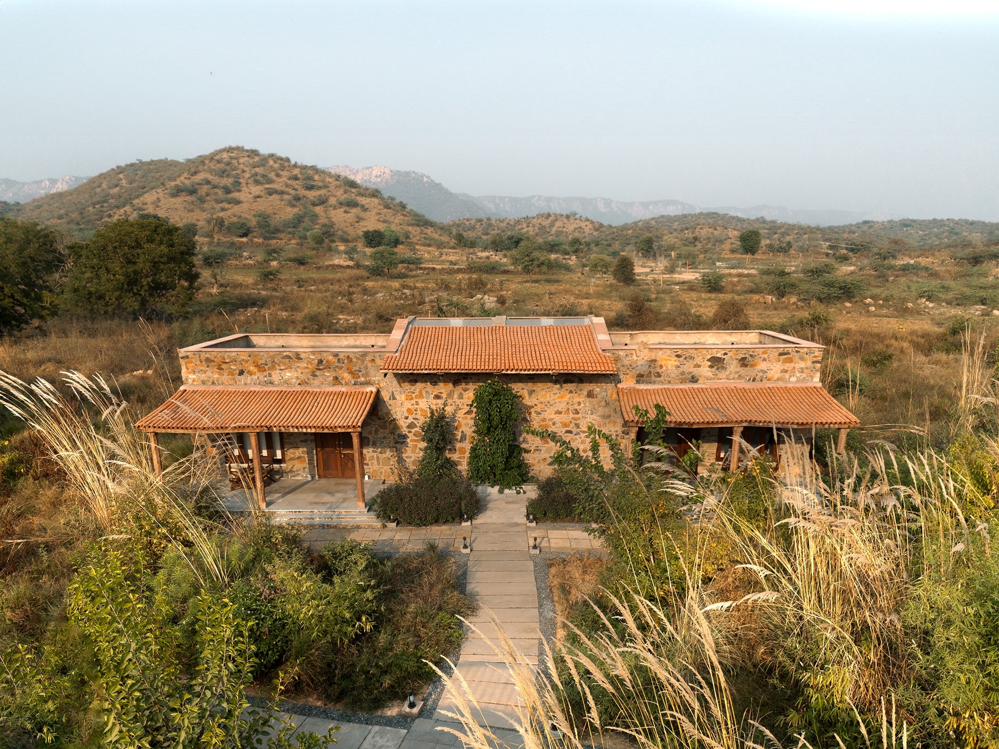 The mountain suite. Photo: Sariska Lodge The mountain suite. Photo: Sariska Lodge