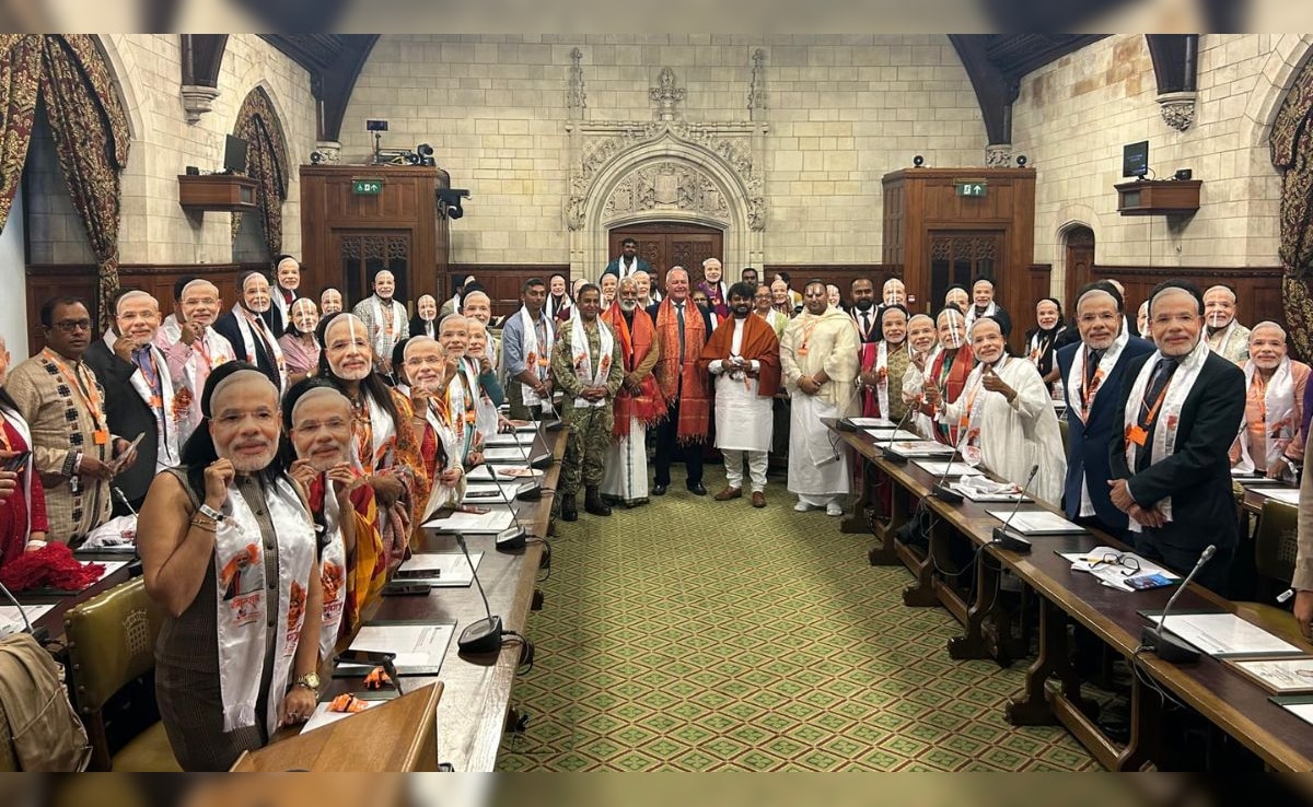 British MP Bob Blackman Hosts PM Modi's Birthday At House Of Commons