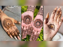 नवरात्रि पर अधूरा न रहे शृंगार, अष्टमी-नवमी पर हाथों में रचाएं ये खूबसूरत मेहंदी डिजाइन, देखें फोटोज नवरात्रि पर अधूरा न रहे शृंगार, अष्टमी-नवमी पर हाथों में रचाएं ये खूबसूरत मेहंदी डिजाइन, देखें फोटोज
