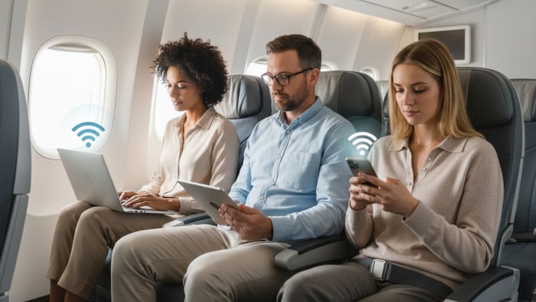 How Do Planes Get Wi-Fi At 35,000 Feet? Here Is The Simple Answer
