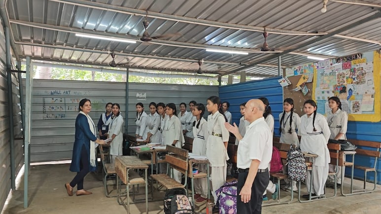 Students Study In Tin Sheds In National Capital, Minister Blames Previous Governments