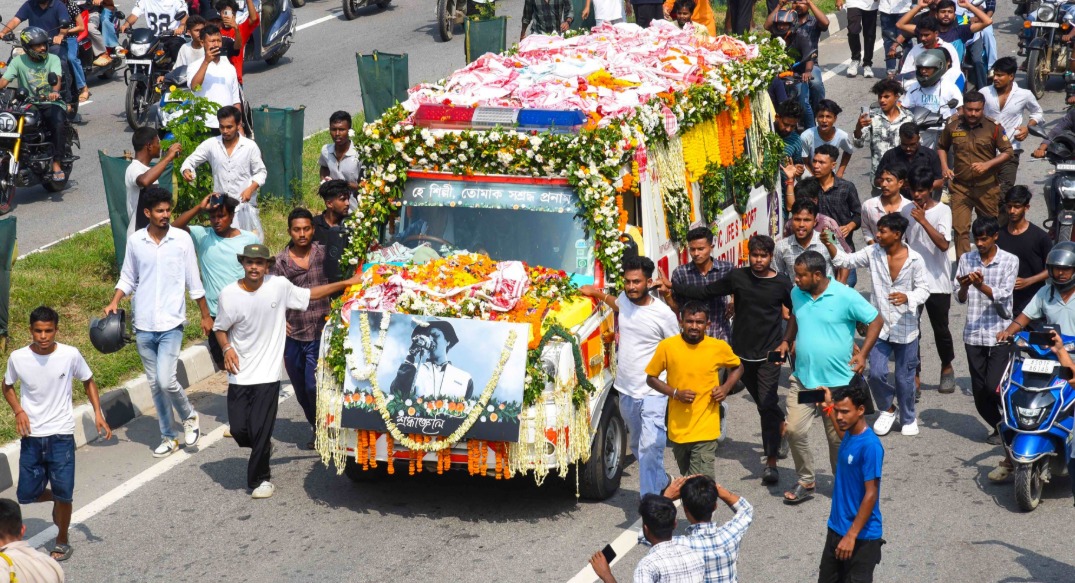"Zubeen Garg Shall Remain Eternal": Assam Bids Teary Farewell To Its Beloved Son