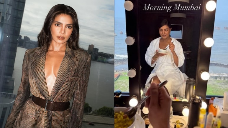 Priyanka Chopra Relishes Mumbai Morning With A Bowl Of Poha And A Sea View