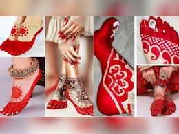 Navratri Alata Designs: इस नवरात्रि पैरों में लगाएं 'सुहाग की निशानी' आलता के ये यूनिक डिजाइन्स