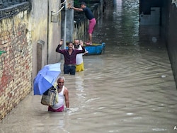 Heavy Rains Lash Parts Of Delhi, Yamuna Continues To Flow Above Danger Mark