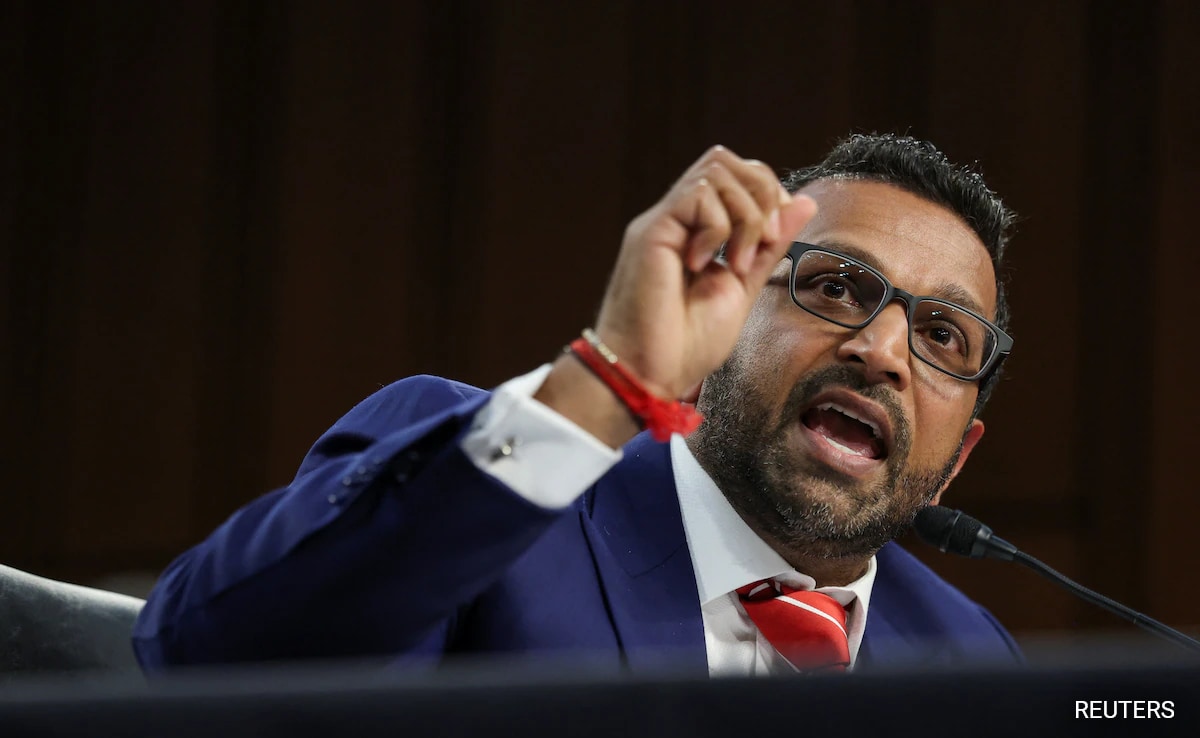 "Disgustingly Baseless": Kash Patel On Girlfriend Being Called Israeli Spy