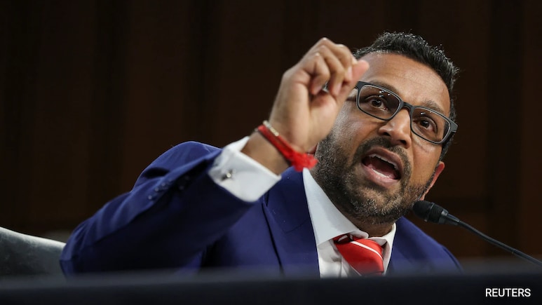 "Disgustingly Baseless": Kash Patel On Girlfriend Being Called Israeli Spy