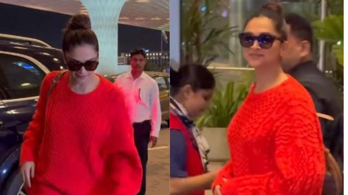 Watch: Deepika Padukone All Smiles For Paparazzi In Mumbai Airport As She  Leaves For An Event