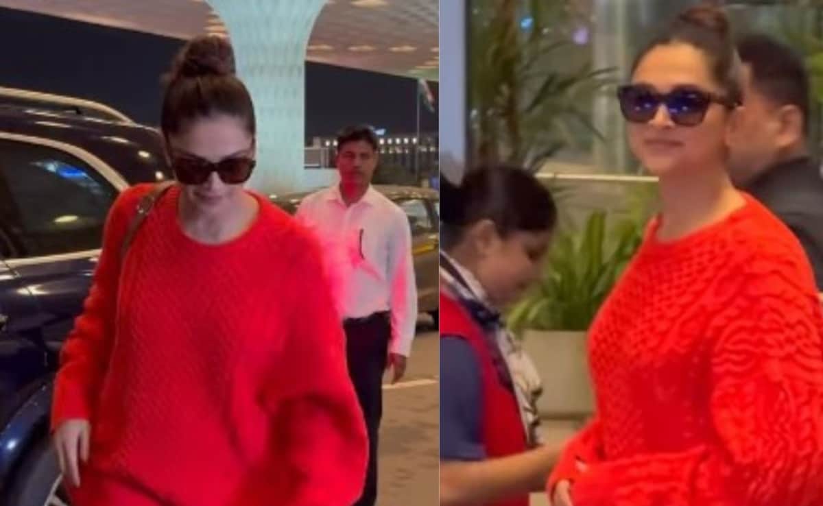 Watch: Deepika Padukone All Smiles For Paparazzi At Mumbai Airport As She  Leaves For An Event
