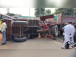 भरतपुर: बजरी से भरी ट्रैक्टर ट्रॉली ने 11वीं के छात्र को कुचला, गुस्साए परिजनों ने हाईवे किया जाम