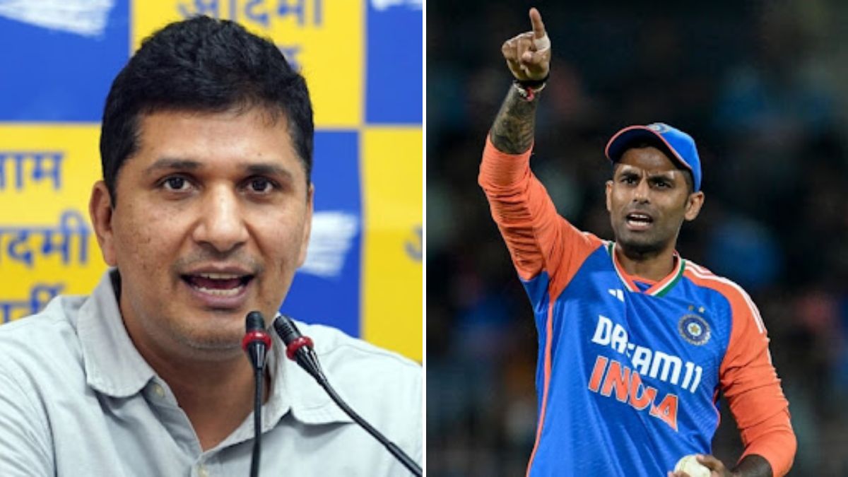 "<i>Agar Tumhari Aukaat Hai</i>...": AAP's Dare To Suryakumar Yadav After Match Win