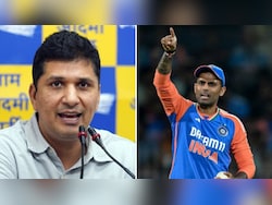 &quot;&lt;i&gt;Agar Tumhari Aukaat Hai&lt;/i&gt;...&quot;: AAP&#039;s Dare To Suryakumar Yadav After Match Win