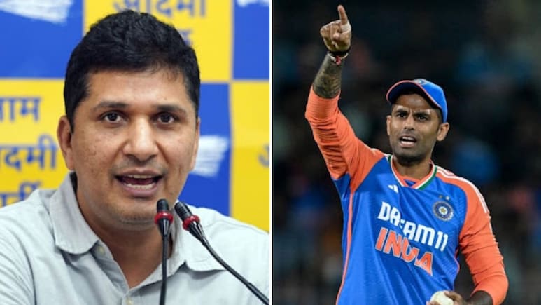 "<i>Agar Tumhari Aukaat Hai</i>...": AAP's Dare To Suryakumar Yadav After Match Win