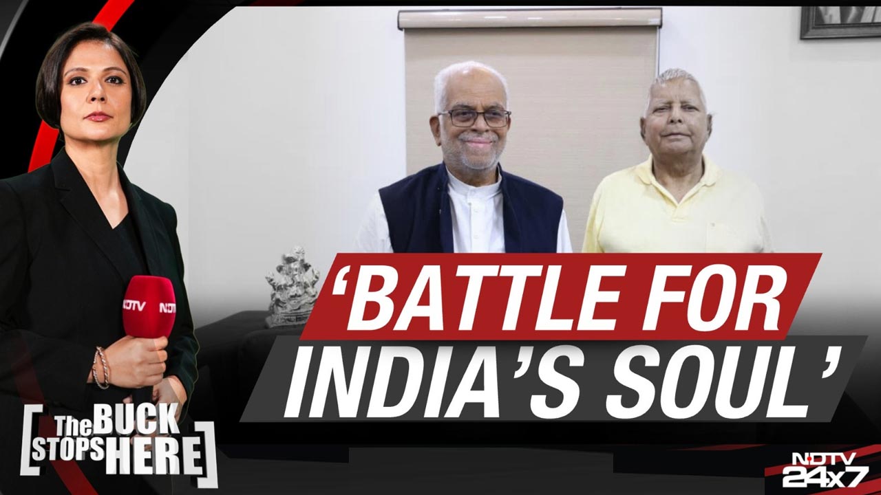 Video: Opposition V-P Candidate Poses With Lalu; Photo 'Opportunity' Or Propriety?