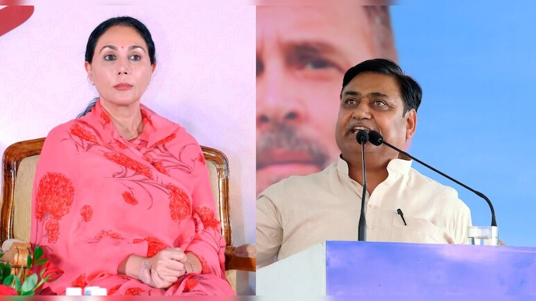डोटासरा के बयान पर भड़कीं डिप्टी सीएम दिया कुमारी, बोलीं-कांग्रेस नेताओं की ओछी... डोटासरा के बयान पर भड़कीं डिप्टी सीएम दिया कुमारी, बोलीं-कांग्रेस नेताओं की ओछी...