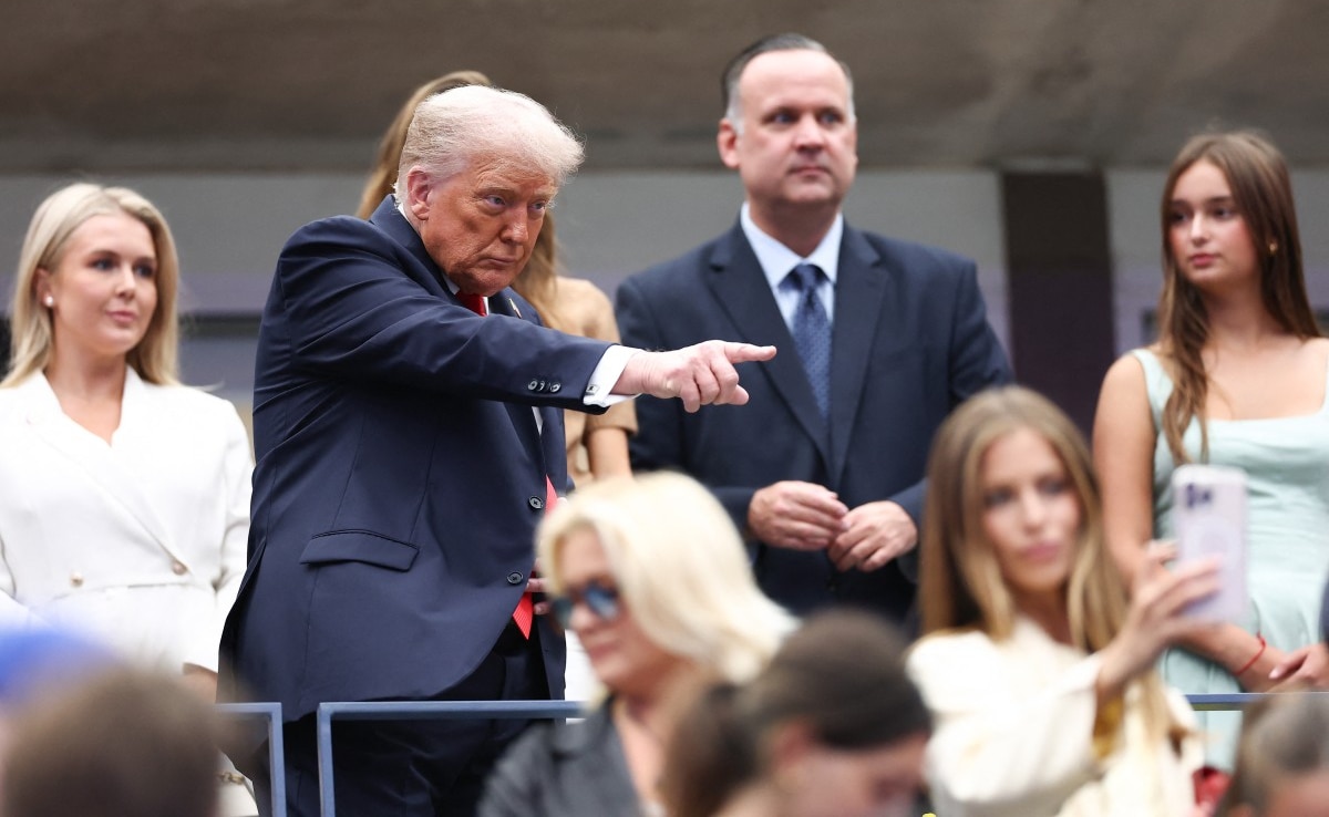 Donald Trump Embarrassed At US Open 2025 Final, Fans Share Their Side Of Story
