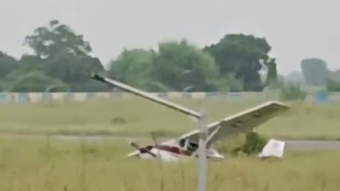 Trainer Aircraft Skids Off Runway At Airport In Gujarat, Pilot Unhurt