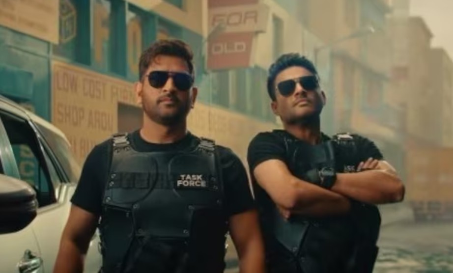 महेंद्र सिंह धोनी बने एक्टर, एक्शन अवतार में कर रहे डेब्यू, टीजर की पहली झलक में की टाइगर-ऋतिक की छुट्टी!