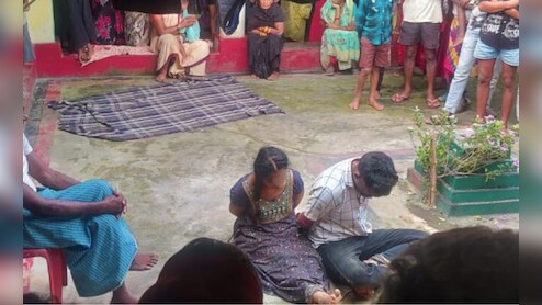 आधी रात शादीशुदा प्रेमिका के घर पहुंचा प्रेमी, घरवालों ने हाथ-पैर बांधकर पीटा, फिर करा दी दोनों की शादी