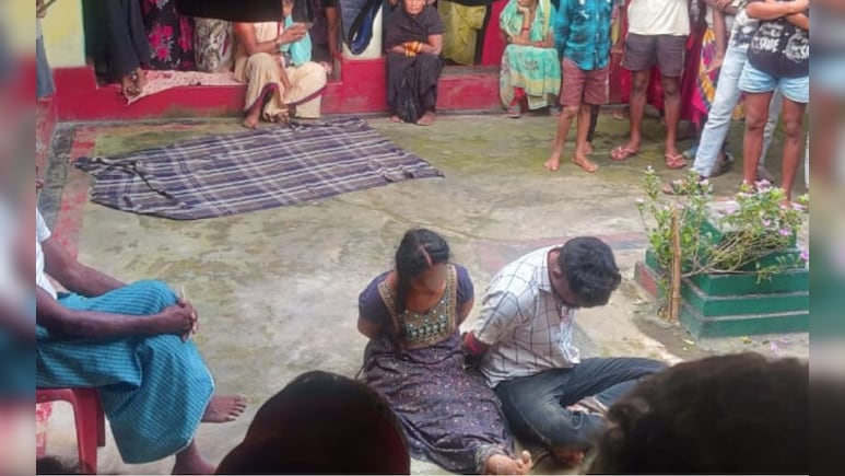 आधी रात शादीशुदा प्रेमिका के घर पहुंचा प्रेमी, घरवालों ने हाथ-पैर बांधकर पीटा, फिर करा दी दोनों की शादी